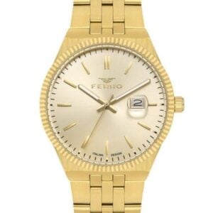 שעון פירו לגבר זהב